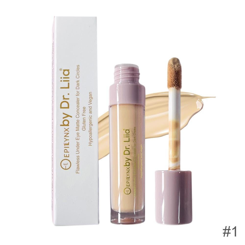 SKIVARA Full-Coverage Concealer for Mature Skin – Won't Crease or Settle Into Lines, Hypoallergenic