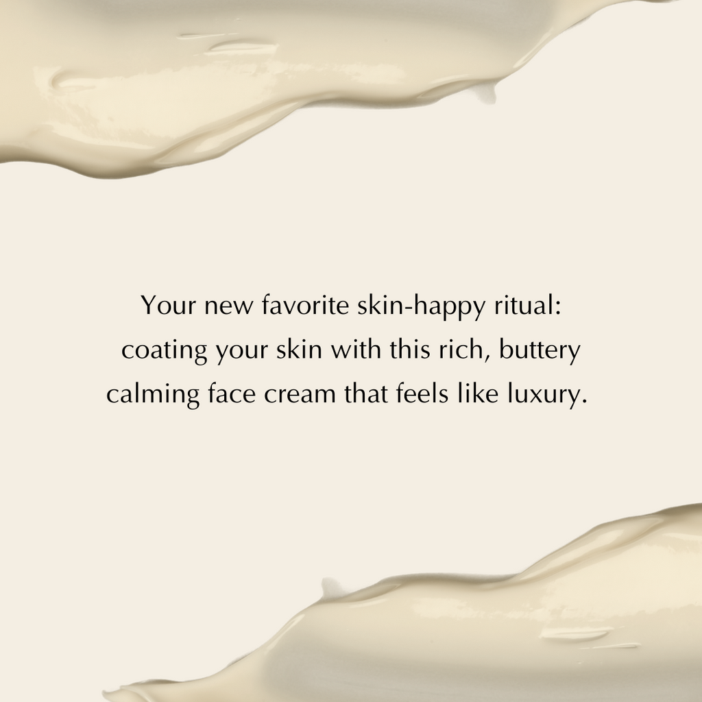 Calming Face Cream for Redness & Reactive Skin – Soothes Flushing, Fragrance-Free