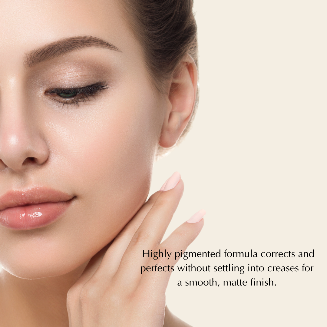 SKIVARA Full-Coverage Concealer for Mature Skin – Won't Crease or Settle Into Lines, Hypoallergenic — product detail