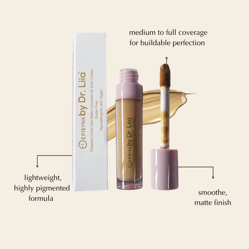 SKIVARA Full-Coverage Concealer for Mature Skin – Won't Crease or Settle Into Lines, Hypoallergenic — product detail