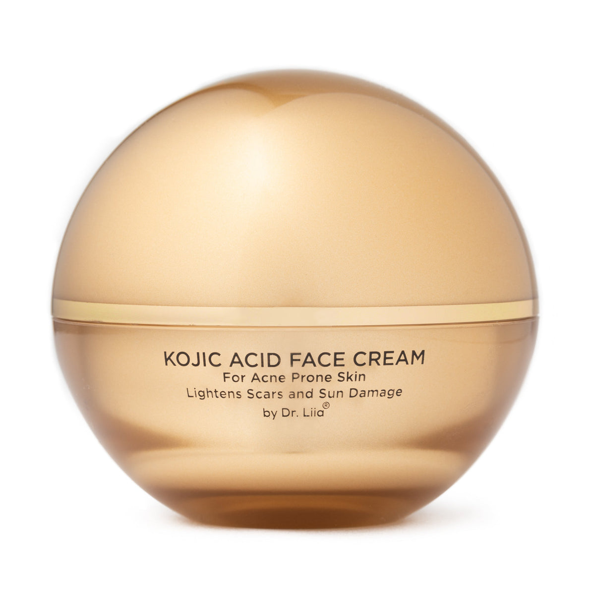 Kojic Acid Brightening Face Cream – Fades Dark Spots on Acne-Prone Sensitive Skin, Nut-Free