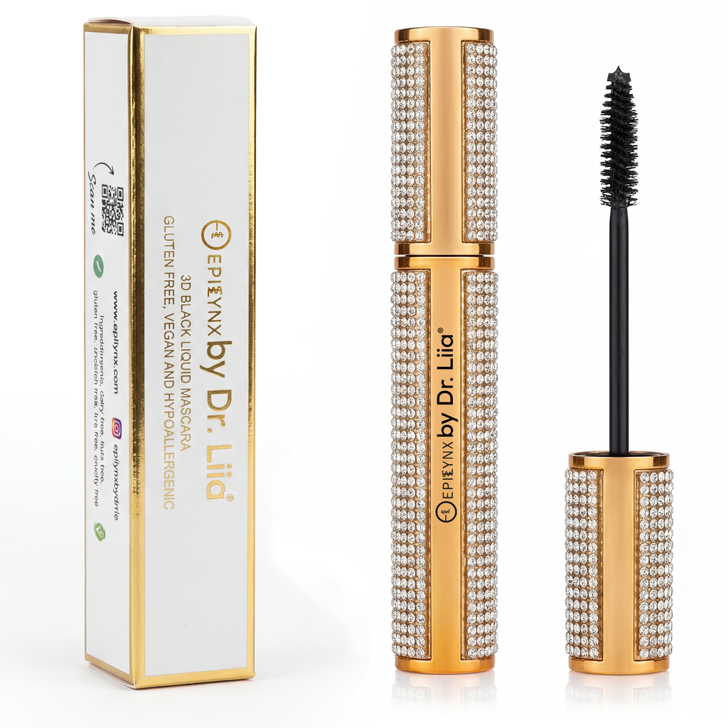 Hypoallergenic Mascara for Sensitive Eyes – Mega Volume for Thinning Lashes, Contact-Lens Safe