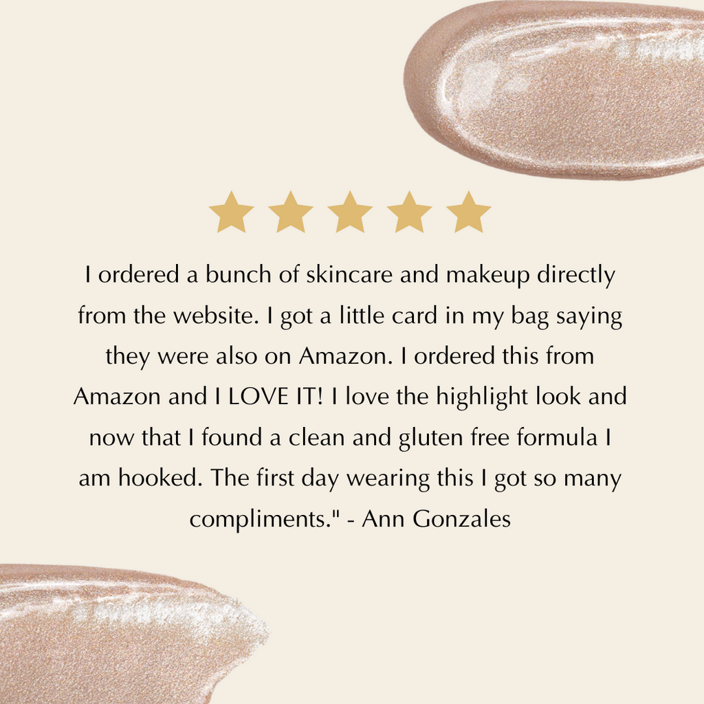 Liquid Bronzer Drops for Mature Skin – Dewy Glow Without Glitter, Nut-Free & Vegan
