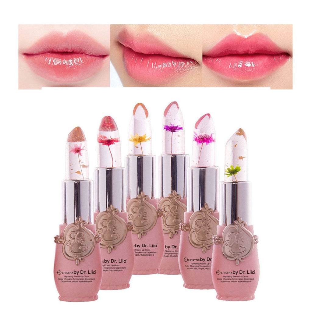 Hydrating Color-Changing Lip Gloss – Non-Sticky for Dry, Thinning Lips, Gluten-Free & Nut-Free